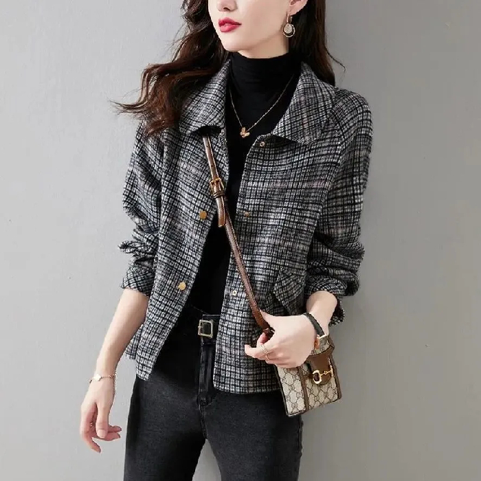 Small fellow short tops chanelstyle autumn coat for women