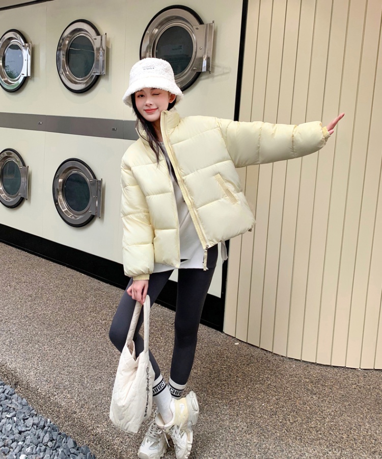 Korean style loose coat short small fellow bread clothing