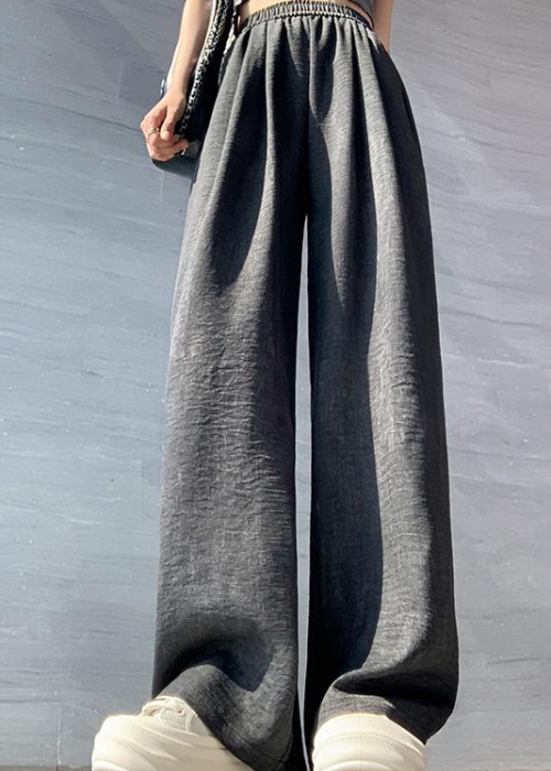 Drape lazy pants thin wide leg pants for women