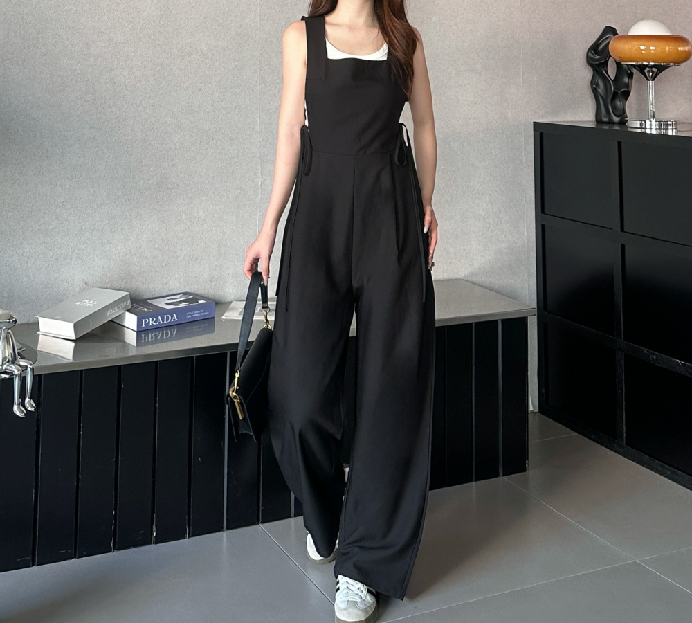 Autumn and winter sling jumpsuit fashion waistcoat