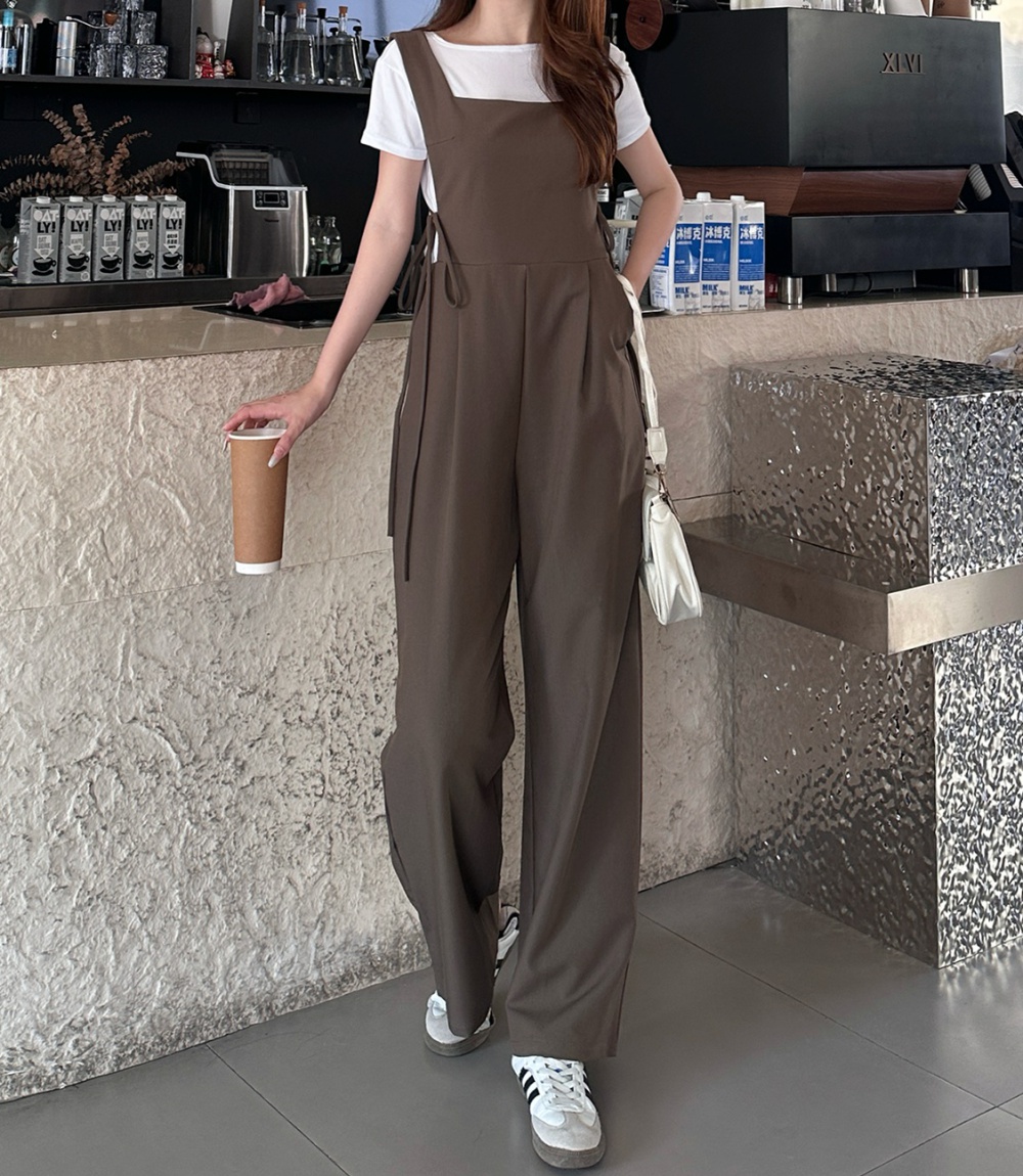 Autumn and winter sling jumpsuit fashion waistcoat