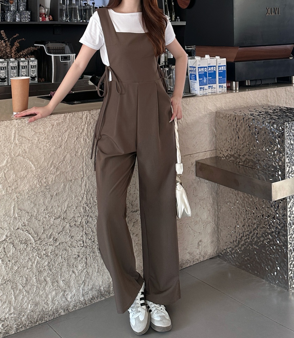 Autumn and winter sling jumpsuit fashion waistcoat