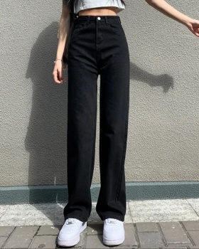 Elasticity show high flare pants Korean style pants for women