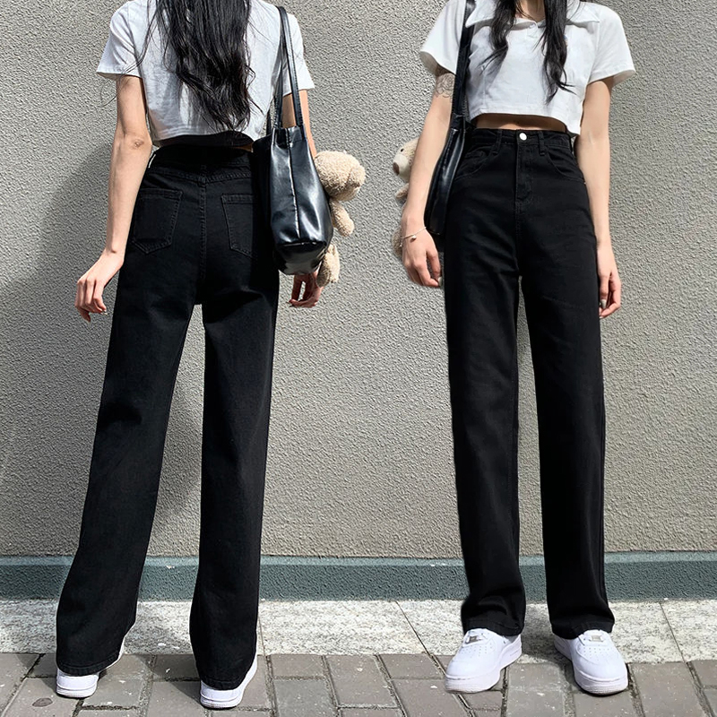 Elasticity show high flare pants Korean style pants for women