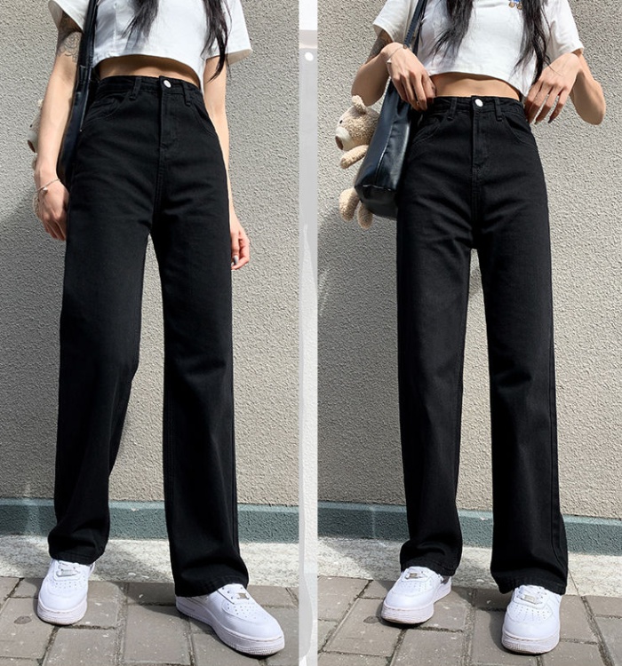 Elasticity show high flare pants Korean style pants for women