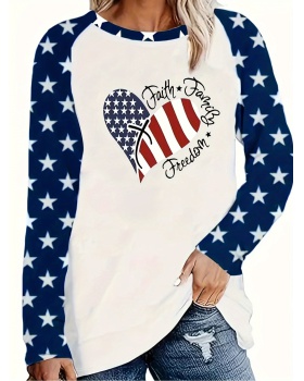 Pullover European style Casual T-shirt