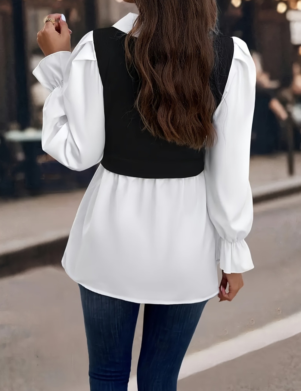 Korean style spring and autumn long sleeve tops