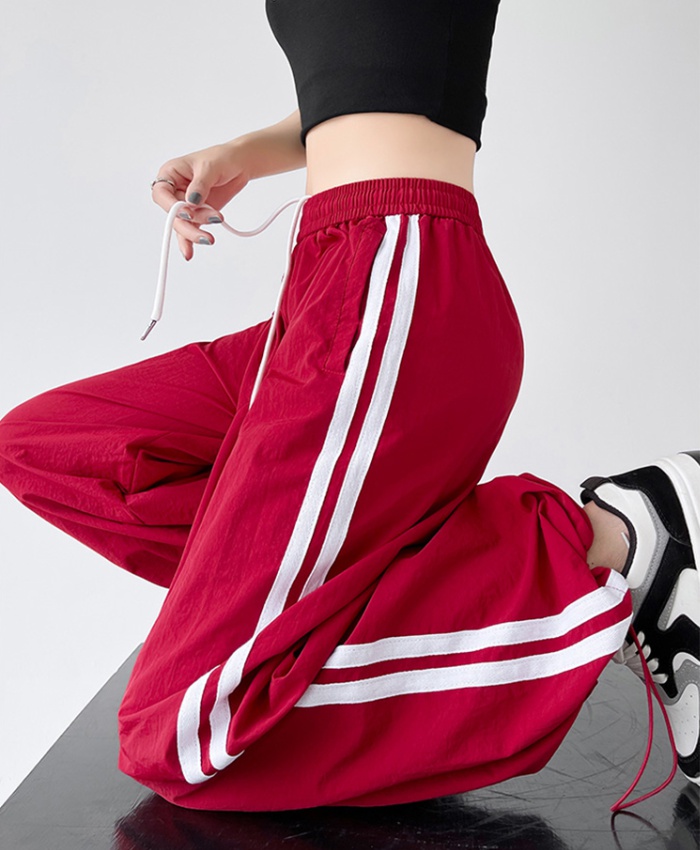 Wicking wide leg pants straight work pants for women