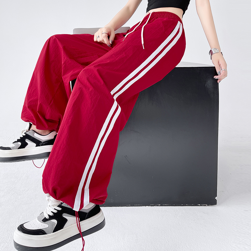 Wicking wide leg pants straight work pants for women