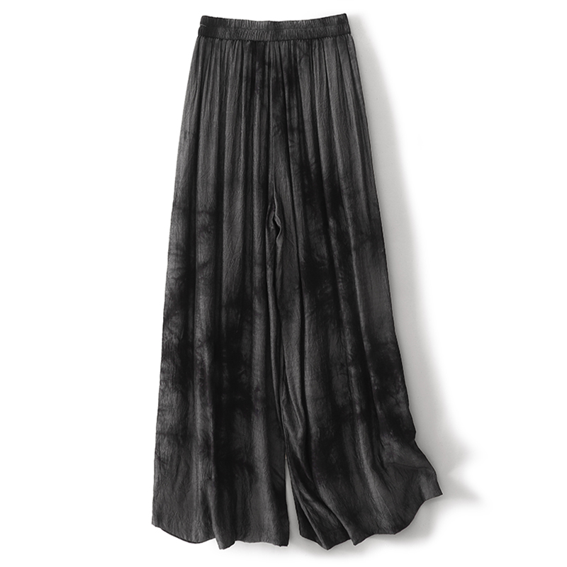 Tie dye wide leg pants long pants for women