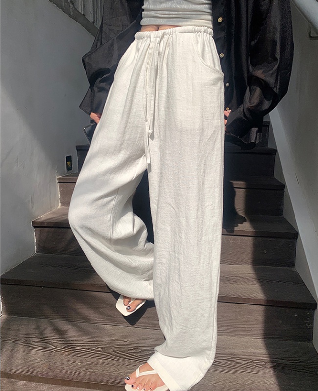 High waist casual pants wide leg pants for women