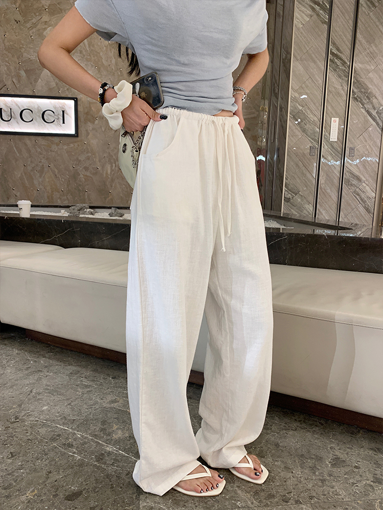 High waist casual pants wide leg pants for women