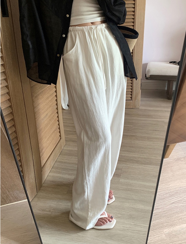 High waist casual pants wide leg pants for women