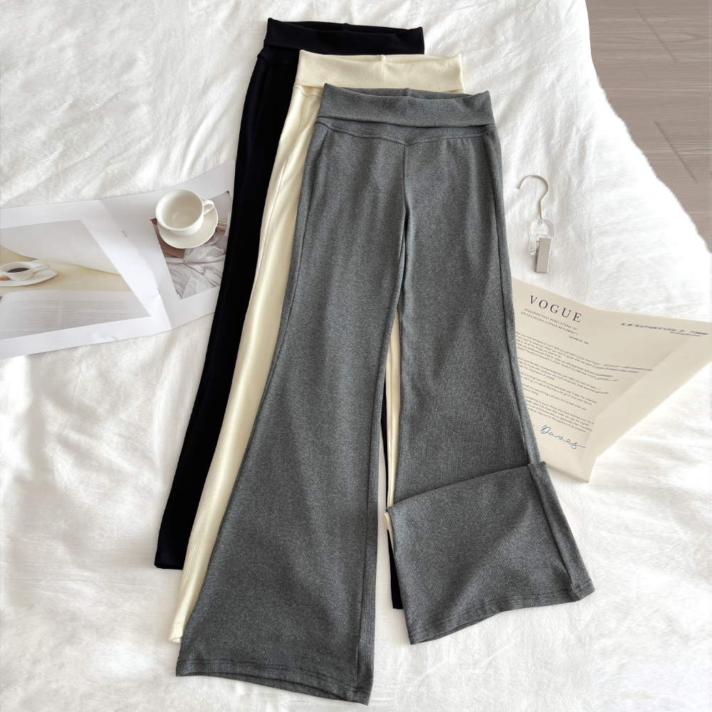 Cotton Casual pants multicolor long pants for women