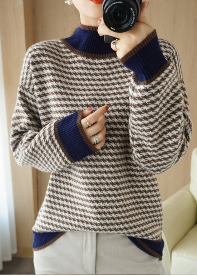 Thick shirts cashmere sweater for women