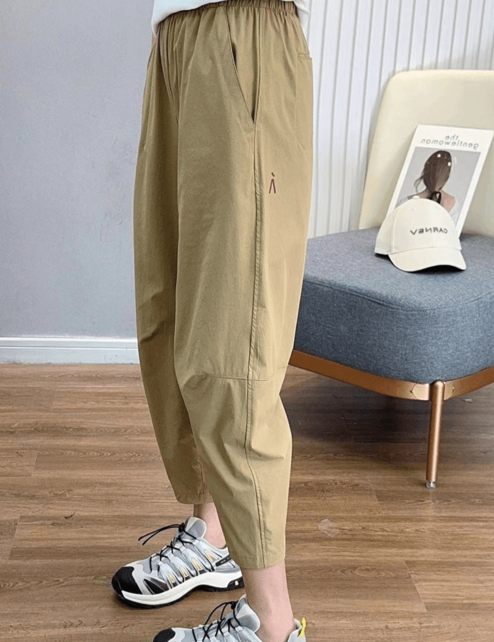 Balloon wicking casual pants loose pants for women