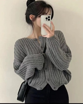 Spring and autumn cardigan lazy tops for women
