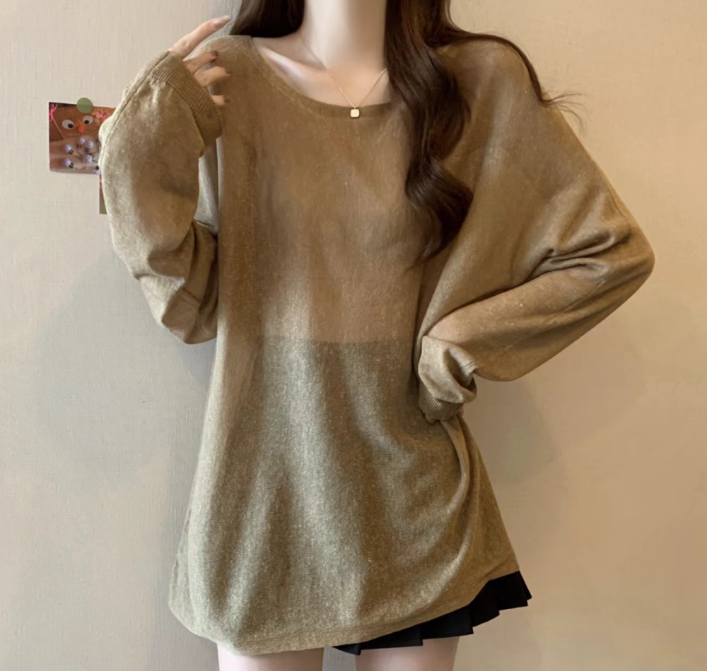 Sunscreen large yard sweater autumn coat