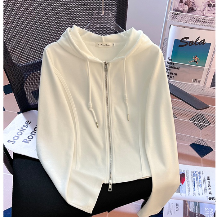 Long sleeve cardigan short tops for women