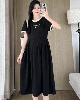 Long dress loose maternity clothing for women