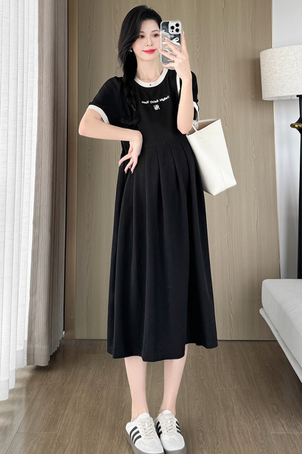 Long dress loose maternity clothing for women