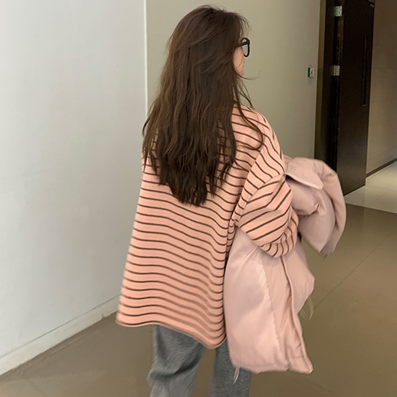 Loose long sleeve maiden Korean style cotton hoodie