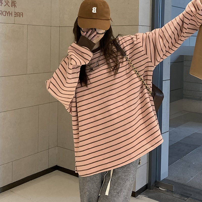 Loose long sleeve maiden Korean style cotton hoodie