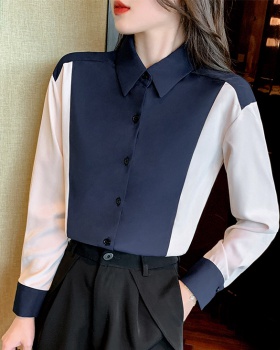 Chiffon autumn business suit temperament shirt for women