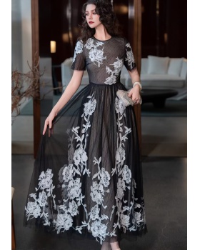 Set beads formal dress summer long dress for women