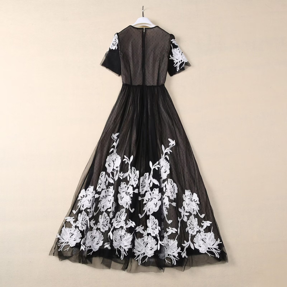 Set beads formal dress summer long dress for women