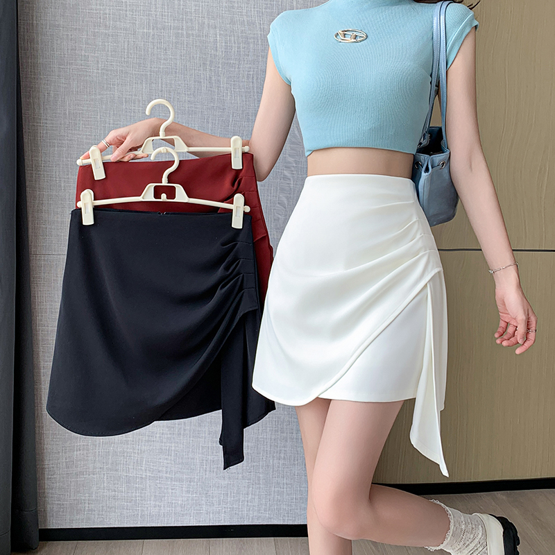 A-line skirt spring and summer business suit