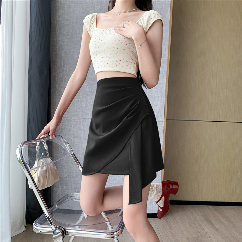 A-line skirt spring and summer business suit