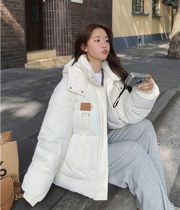 Down thick coat winter bread clothing for women