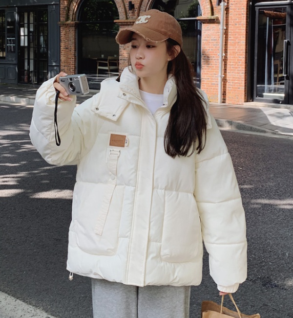 Down thick coat winter bread clothing for women