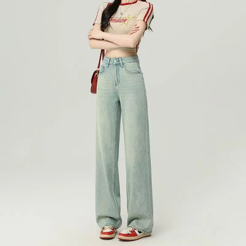 Korean style long pants wide leg pants for women