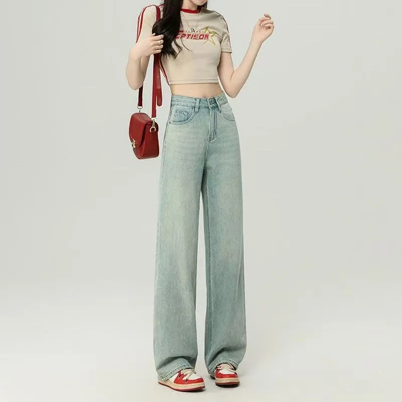 Korean style long pants wide leg pants for women