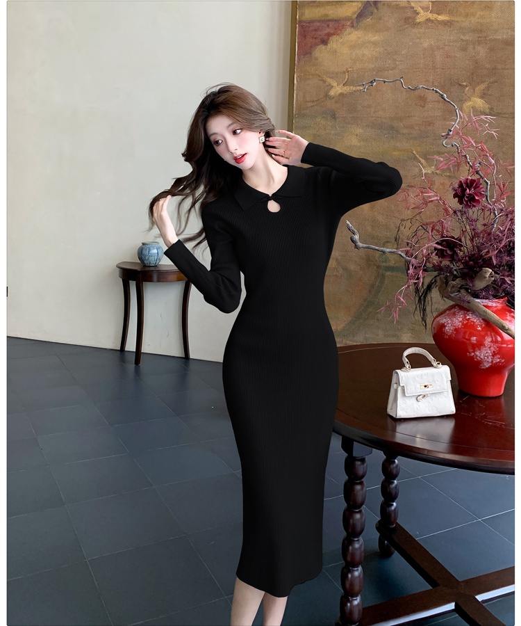 Bottoming temperament slim dress for women