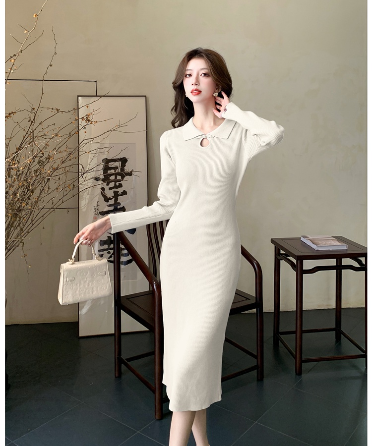 Bottoming temperament slim dress for women