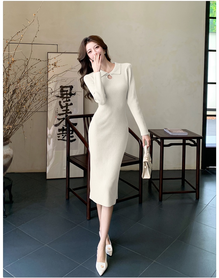 Bottoming temperament slim dress for women