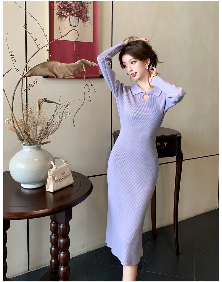 Bottoming temperament slim dress for women