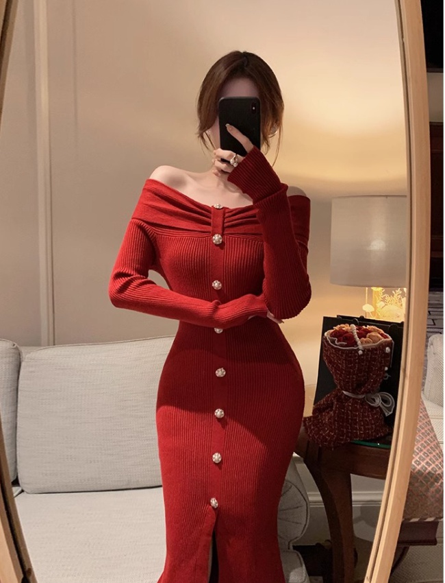 Bottoming temperament slim elegant dress for women