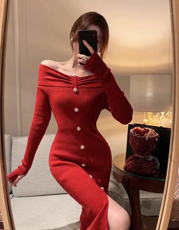 Bottoming temperament slim elegant dress for women