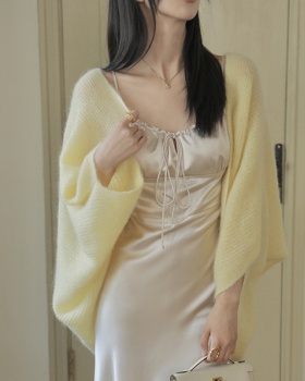 Autumn mohair arc sweater summer wool shawl