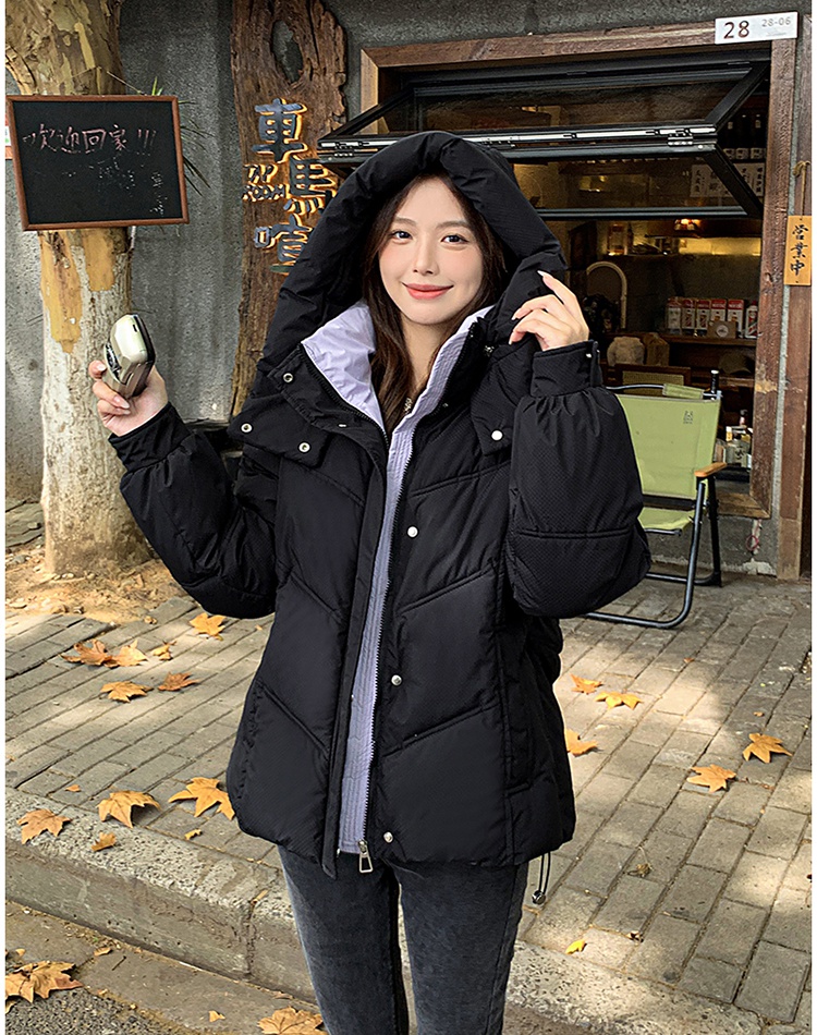 Thick small fellow down coat short coat for women