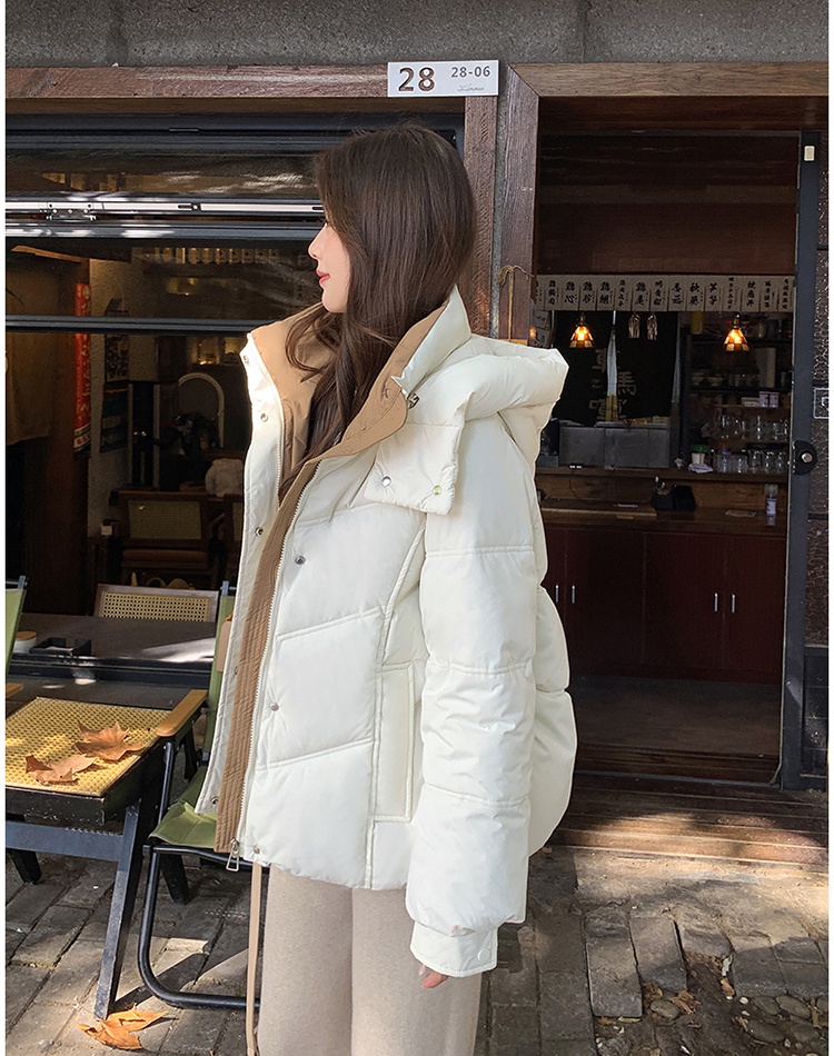 Thick small fellow down coat short coat for women