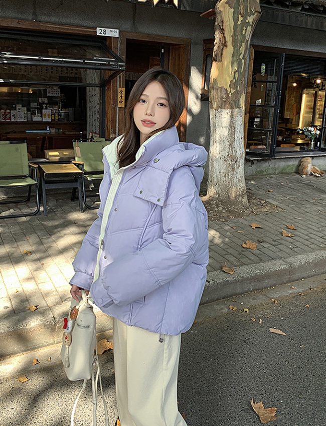 Thick small fellow down coat short coat for women