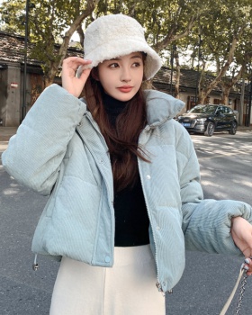 Small fellow corduroy winter bread clothing thick short cotton coat