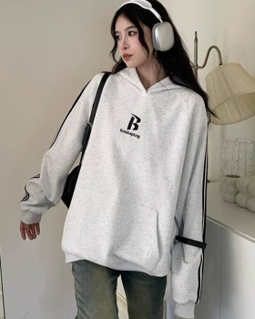 Spring and autumn coat hoodie for women