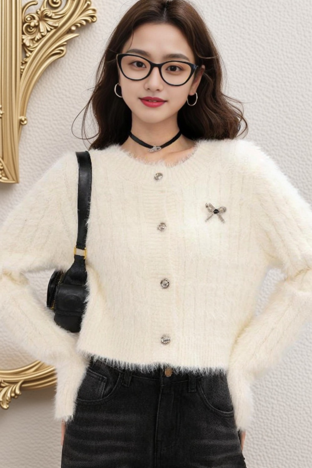 All-match tops autumn and winter sweater for women