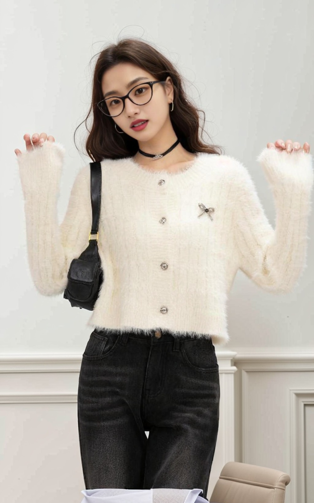 All-match tops autumn and winter sweater for women